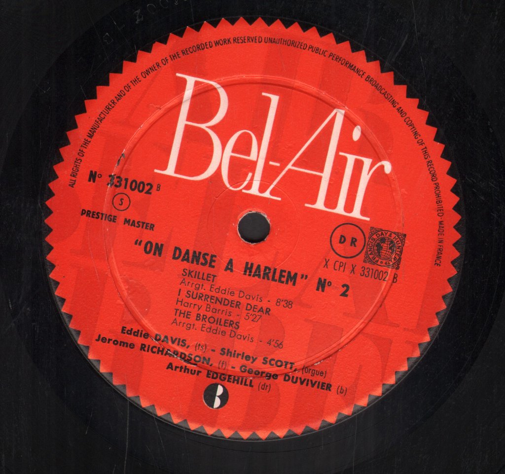Eddie Lockjaw Davis - On Danse A Harlem N°2 - Lp