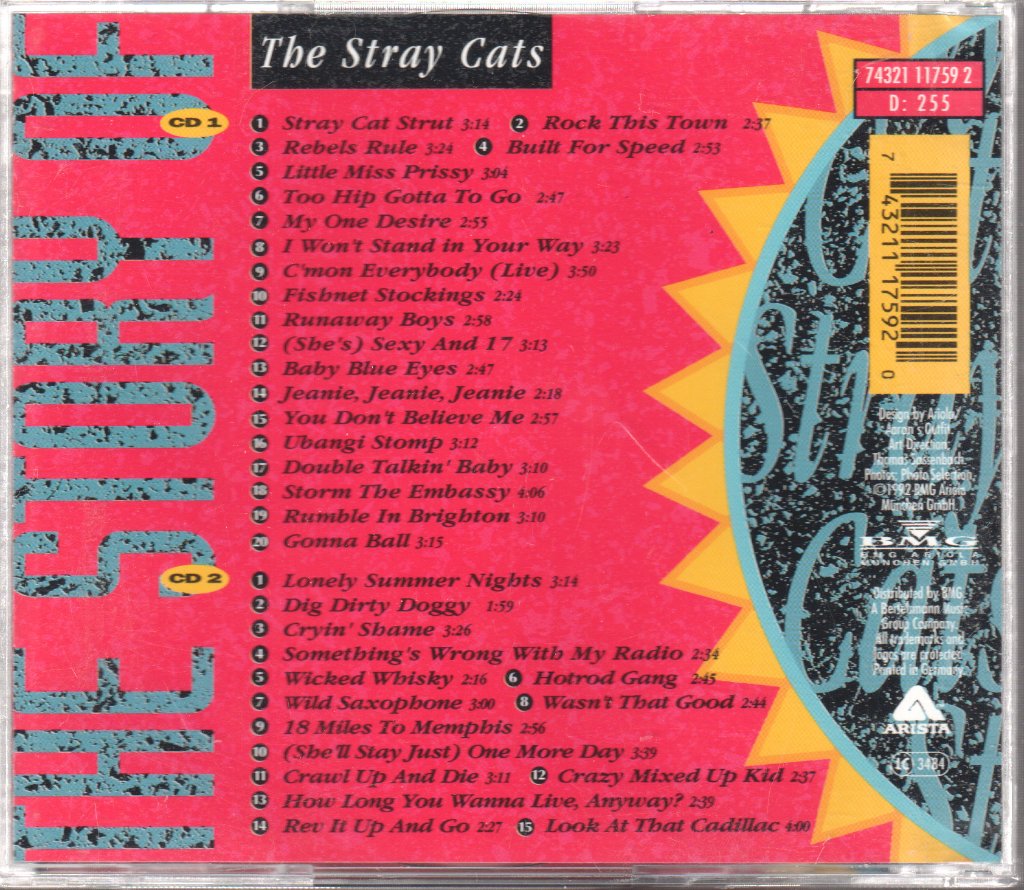 Stray Cats - Story Of The - Double Cd