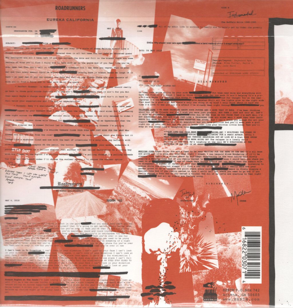 Eureka California - Roadrunners - Lp