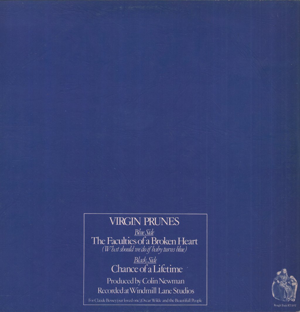 Virgin Prunes - Faculties Of A Broken Heart - 12 Inch