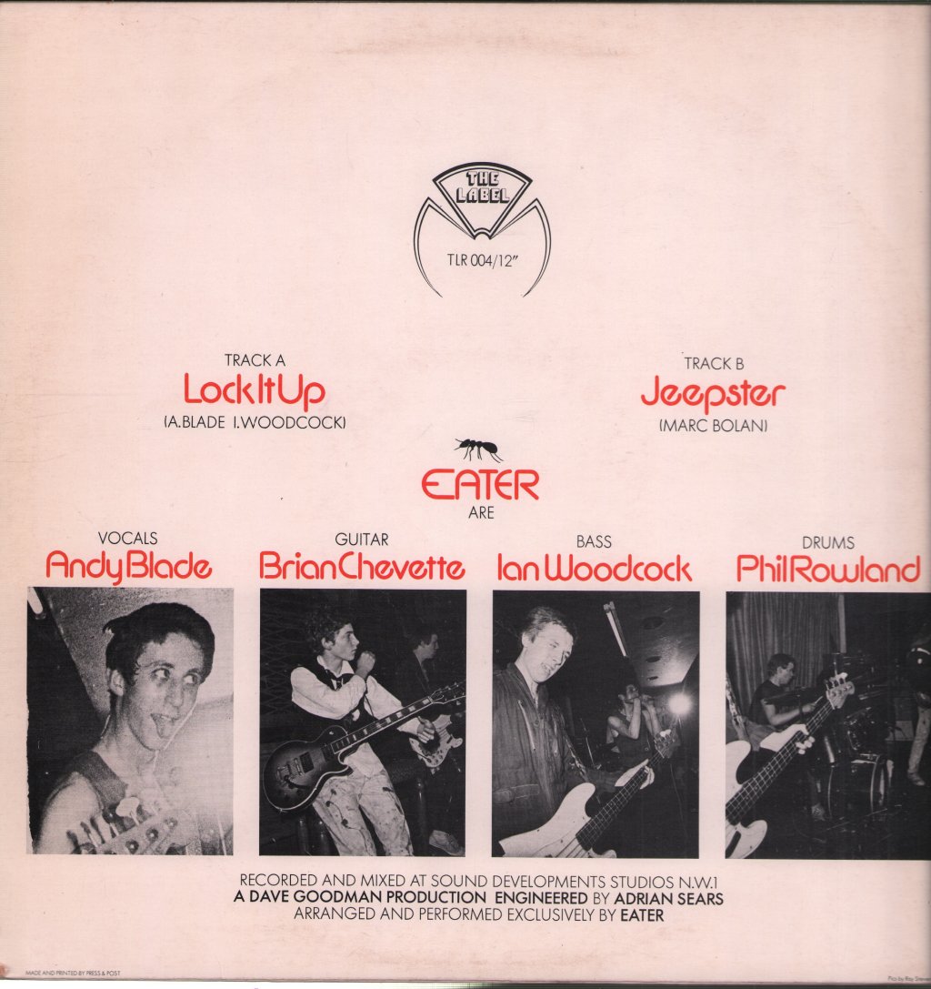 Eater - Lock It Up - 12 Inch