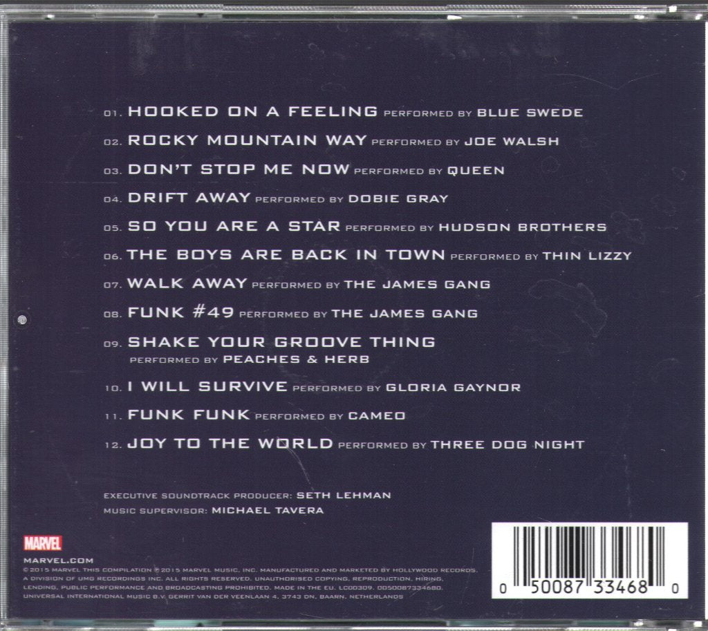 Various Artists - Marvel’s Guardians Of The Galaxy: Cosmic Mix Vol. 1 (Music From The Animated Television Series) - Cd