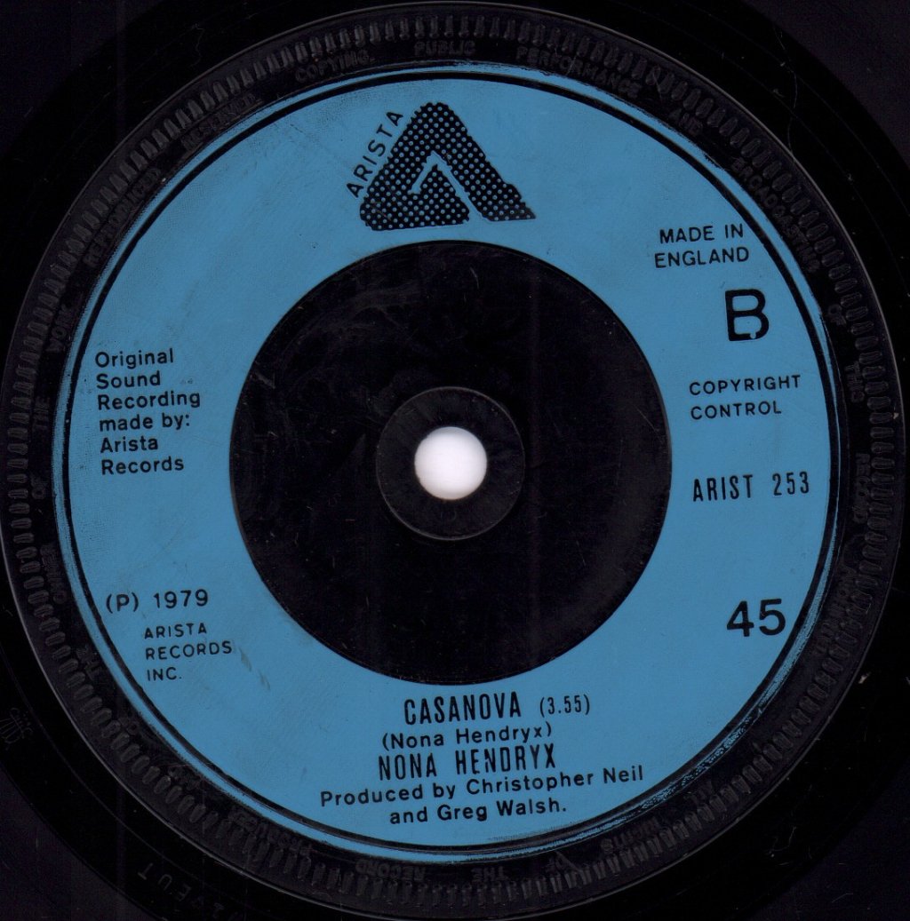 Nona Hendryx - You're The Only One That I Ever Needed - 7 Inch