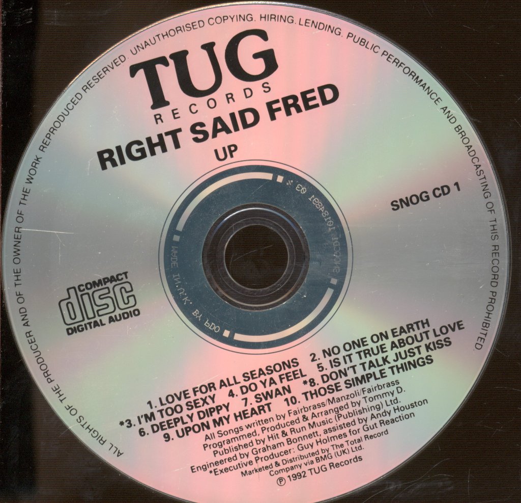 Right Said Fred - Up - Cd