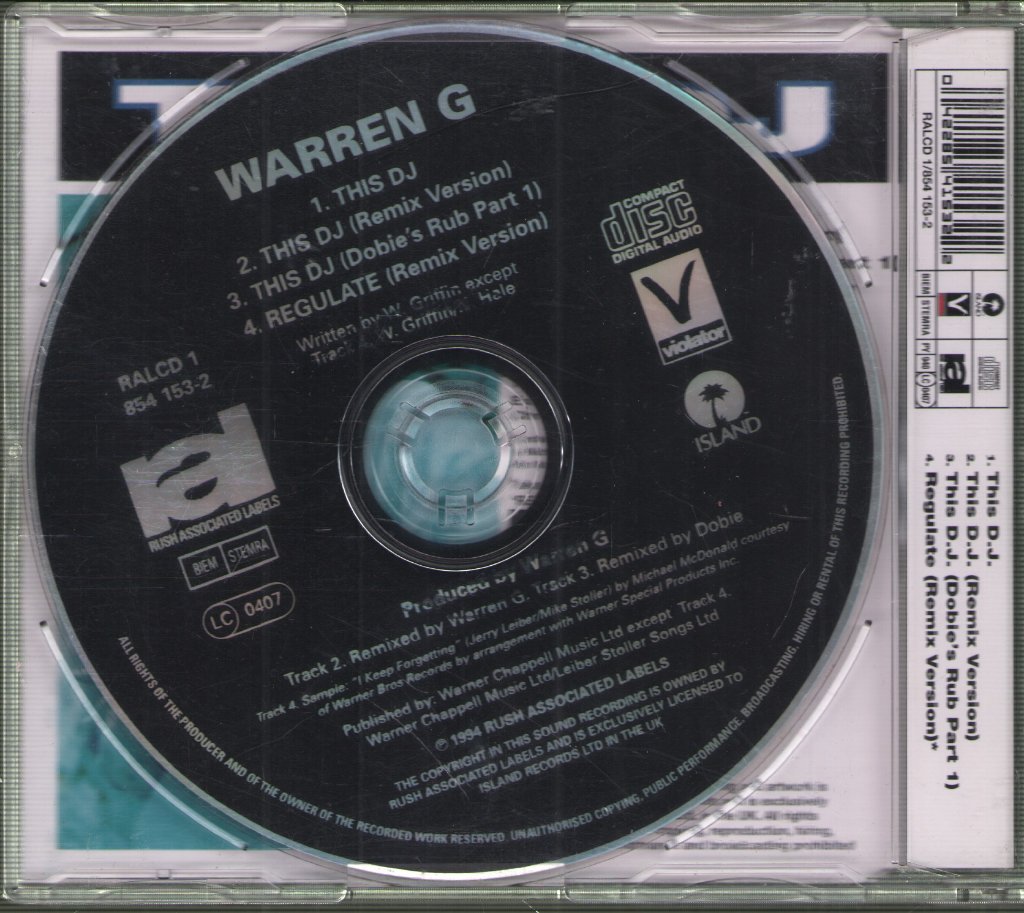 Warren G - This Dj - Cd