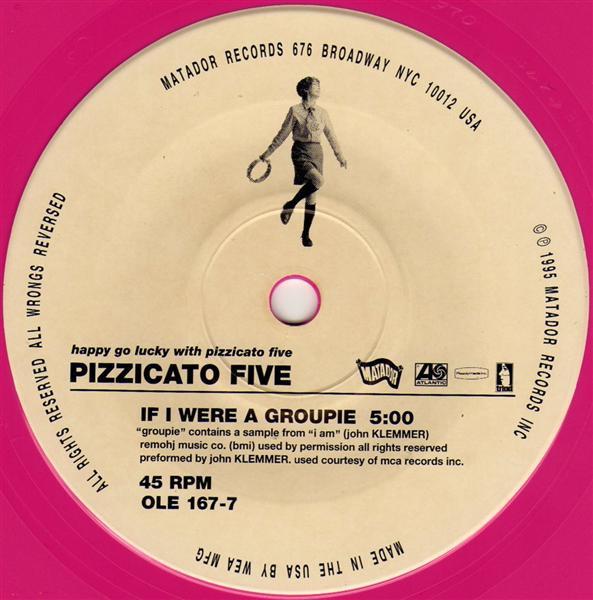 Pizzicato Five - Unzipped EP - 7 Inch