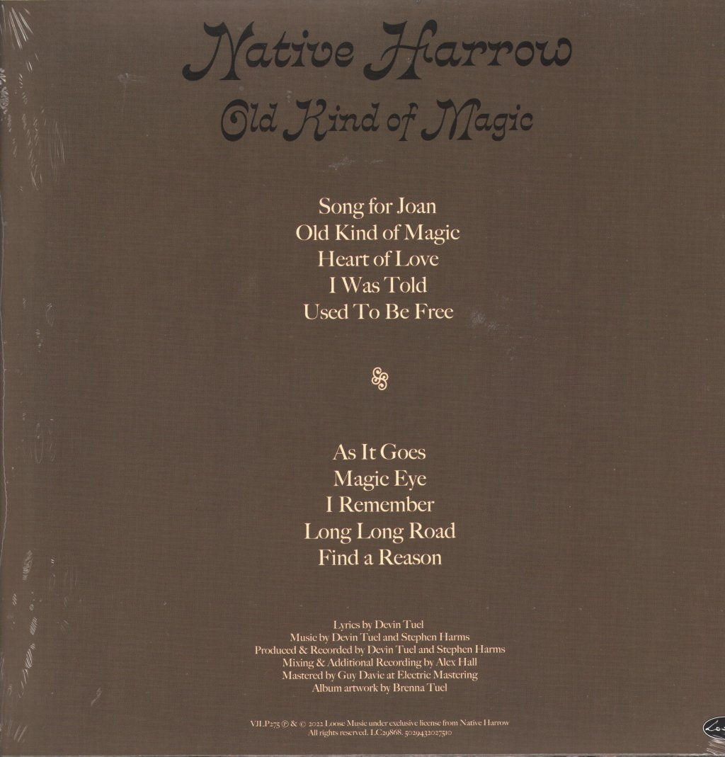 Native Harrow - Old Kind Of Magic (Signed by the Band!) - Lp