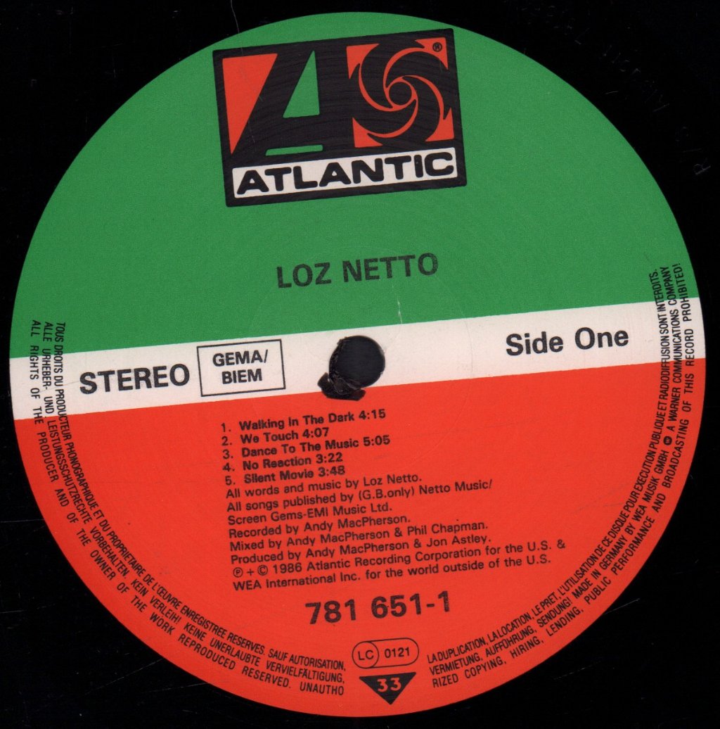 Loz Netto - Loz Netto - Lp