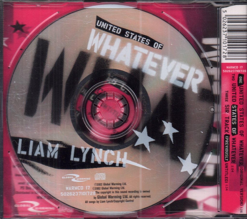 Liam Lynch - United States Of Whatever - Cd