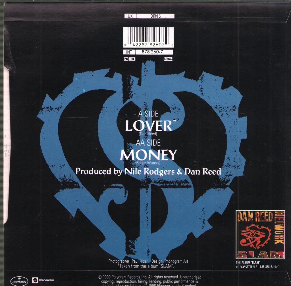 Dan Reed Network - Lover - 7 Inch