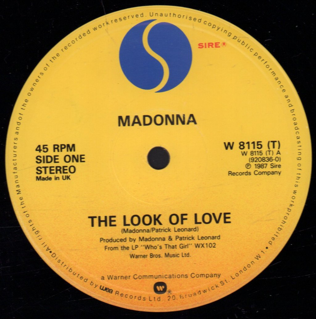 Madonna - Look Of Love - 12 Inch