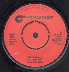Benny Lord - Street Walkin' - 7 Inch