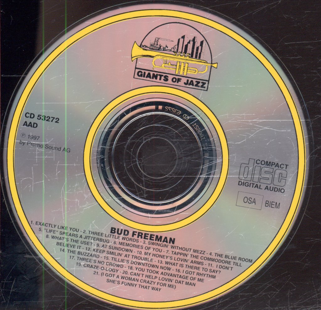 Bud Freeman - Bud Freeman - Cd