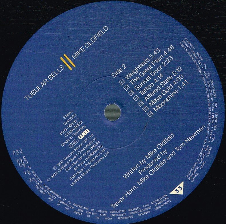 Mike Oldfield - Tubular Bells 2 - Lp