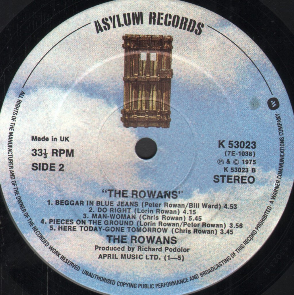 Rowans - Rowans - Lp