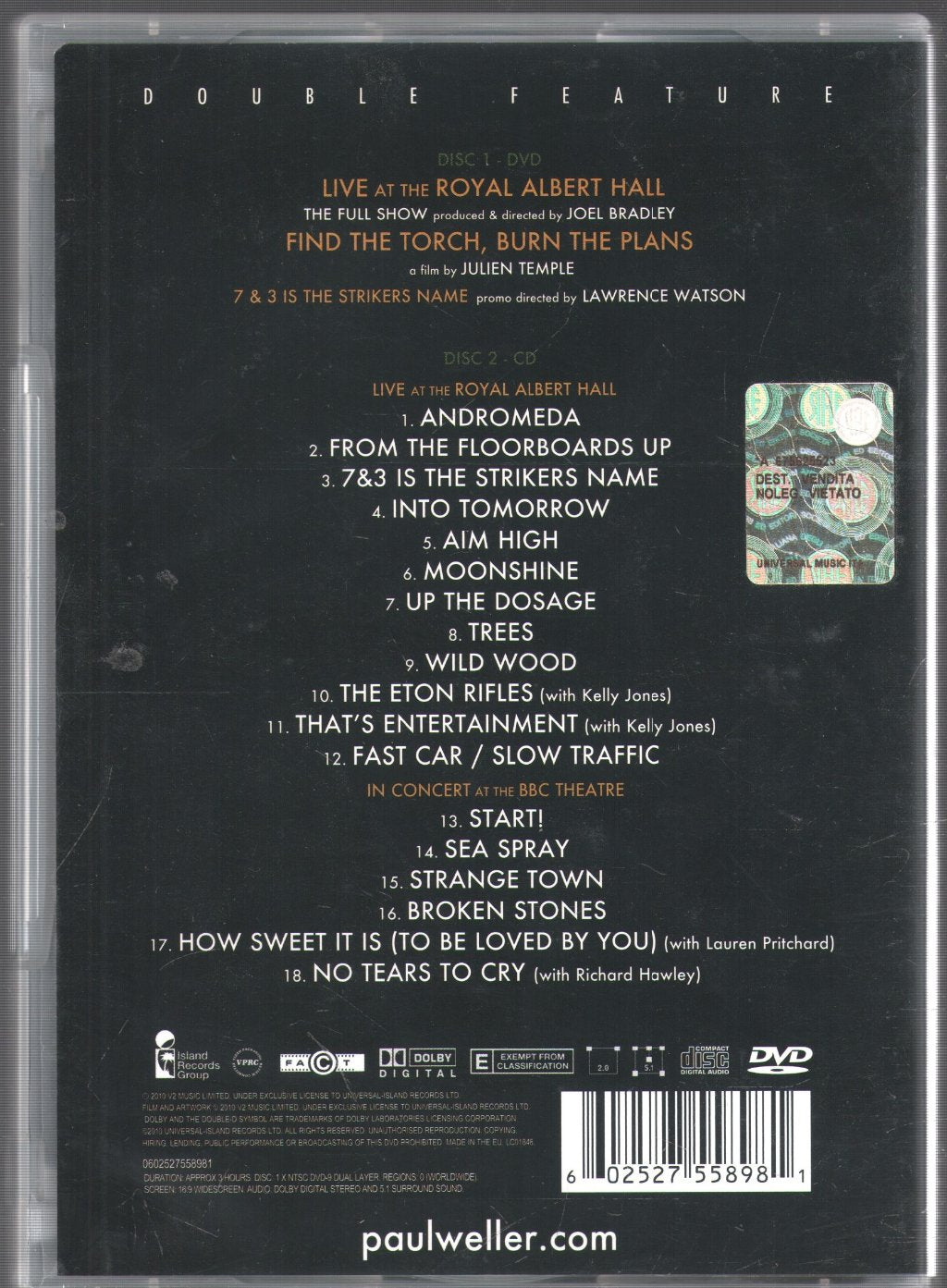 Paul Weller - Find The Torch, Burn The Plans - Cd/Dvd