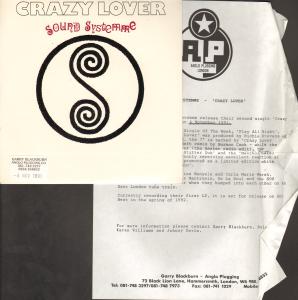 Sound Systemme - Crazy Lover - 7 Inch