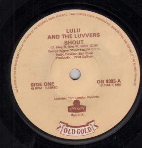 Lulu / Dave Berry - Shout/Crying Game - 7 Inch