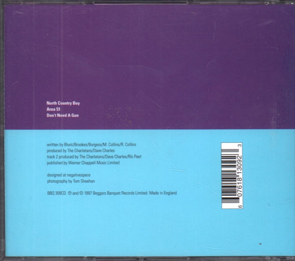 Charlatans (Uk Group) - North Country Boy - Cd