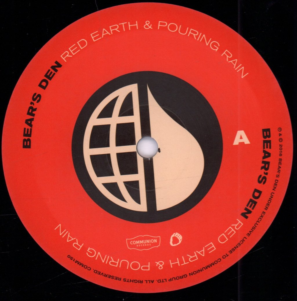 Bear's Den - Red Earth And Pouring Rain - Lp