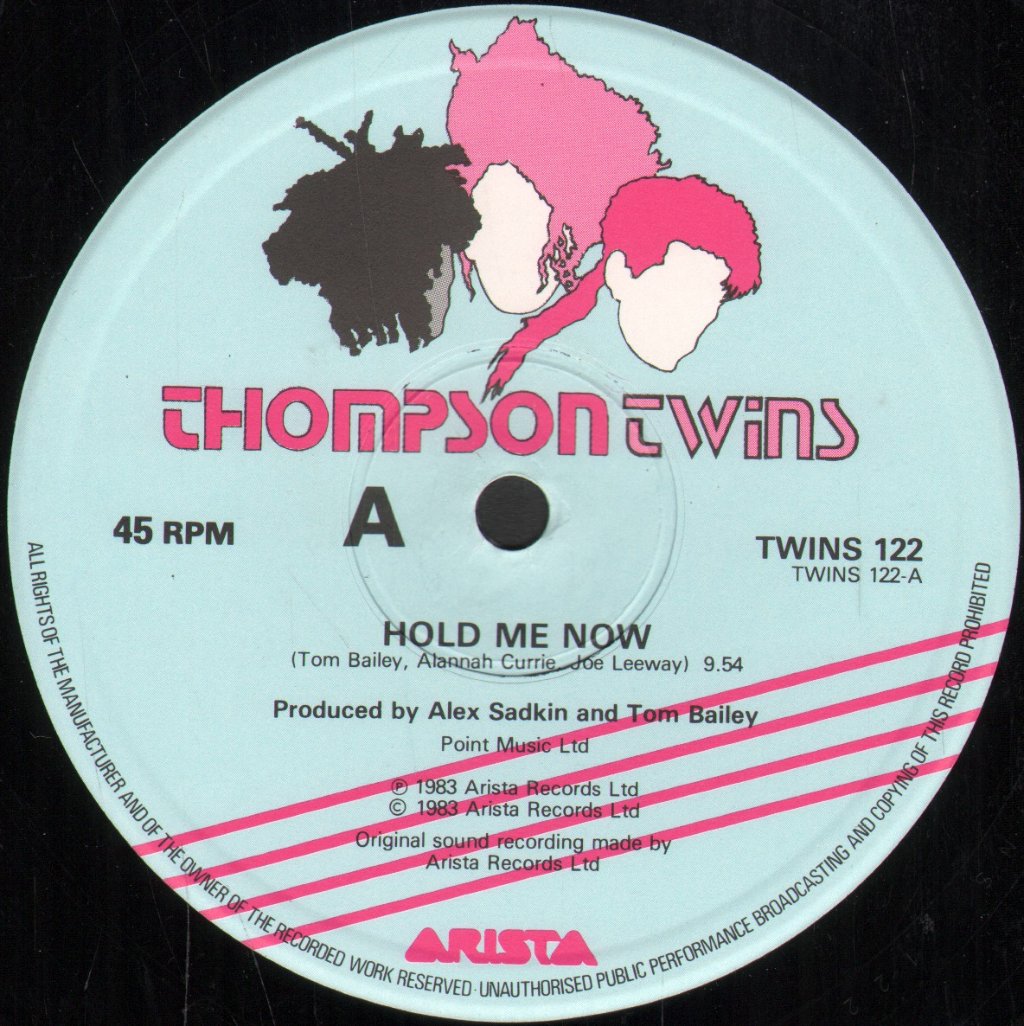 Thompson Twins - Hold Me Now - 12 Inch
