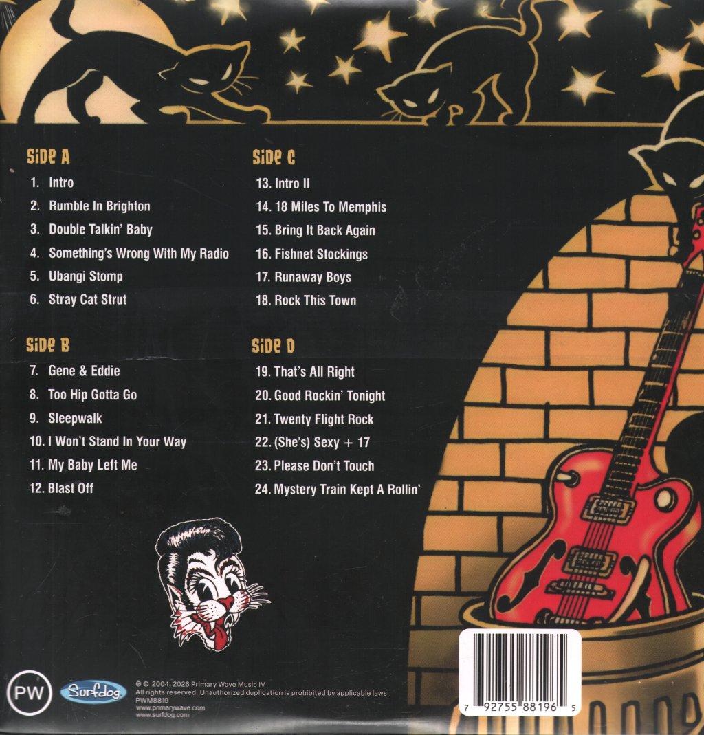 Stray Cats - Rumble In Brixton - Double Lp