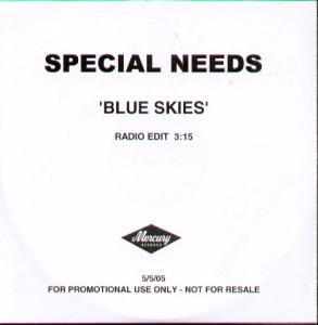 Special Needs - Blue Skies - Cdr