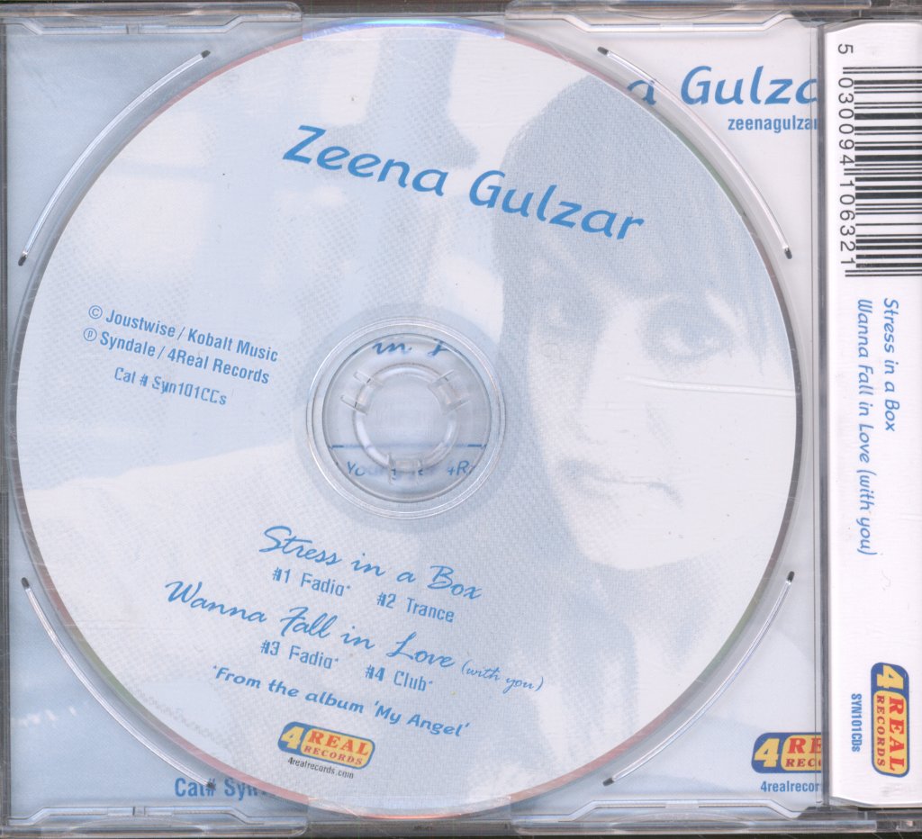 Zeena Gulzar - Stress In A Box / Wanna Fall In Love (With You) - Cd