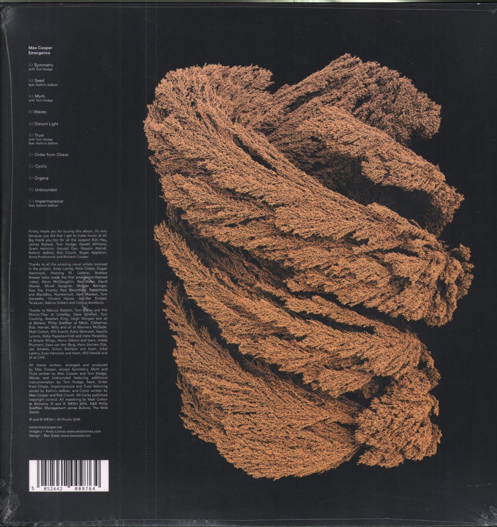 Max Cooper - Emergence - Double Lp
