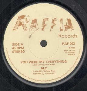 Aly - You Were My Everything - 7 Inch