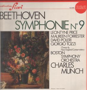 Charles Munch / Boston Symphony Orchestra - Beethoven - Symphonie No.9 - Lp