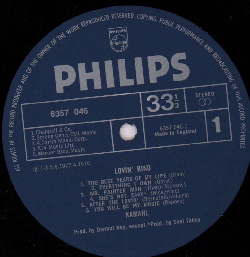 Kamahl - Lovin' Kind - Lp