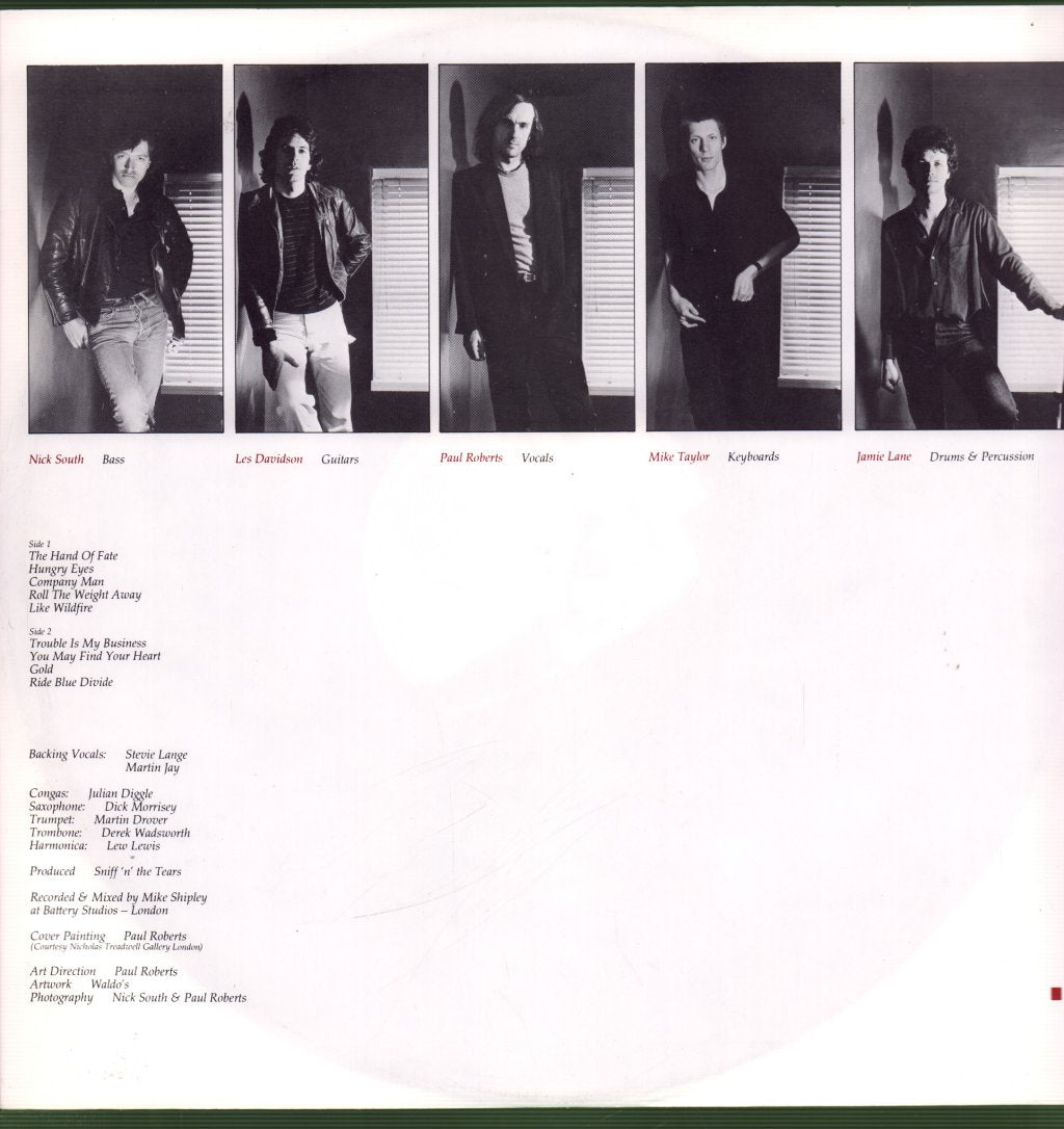 Sniff N The Tears - Ride Blue Divide - Lp