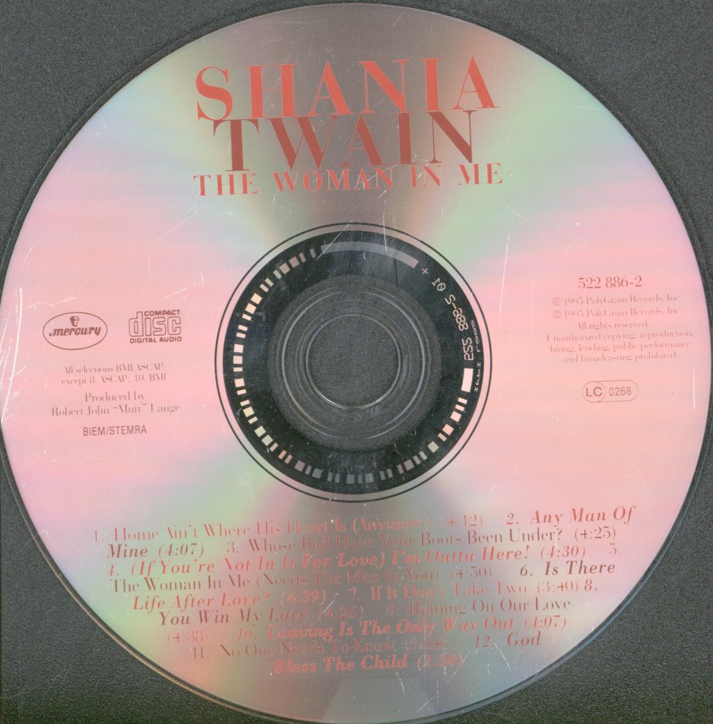 Shania Twain - Woman In Me - Cd