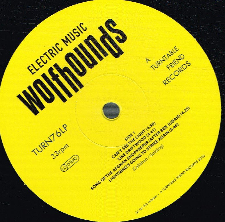 Wolfhounds - Electric Music - Lp