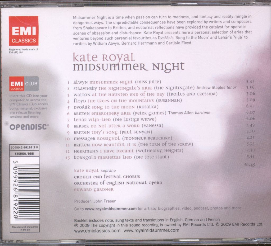 Kate Royal - Midsummer Night - Cd
