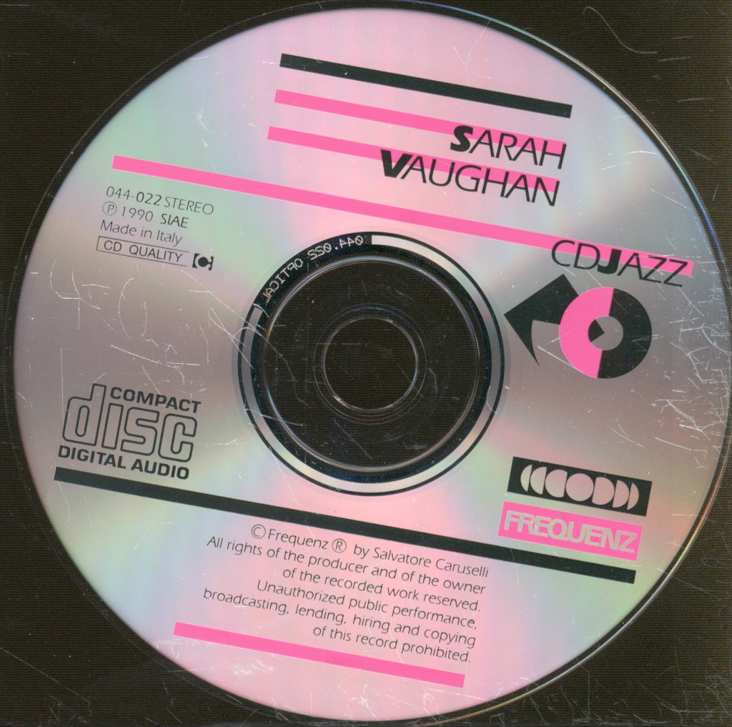 Sarah Vaughan - Sarah Vaughan - Cd