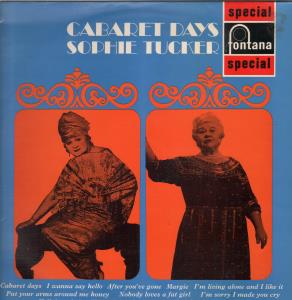 Sophie Tucker - Cabaret Days - Lp