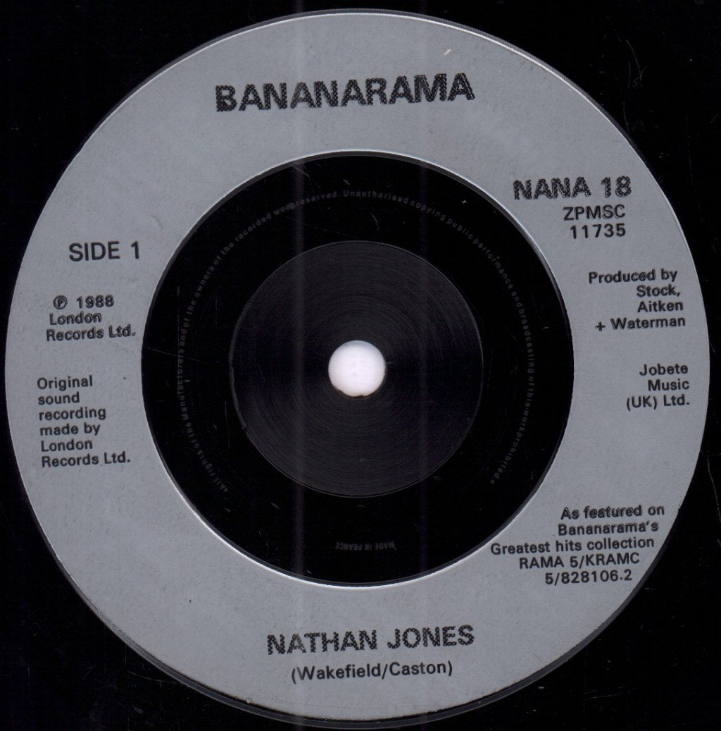 Bananarama - Nathan Jones - 7 Inch