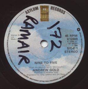 Andrew Gold - Nine To Five - 7 Inch