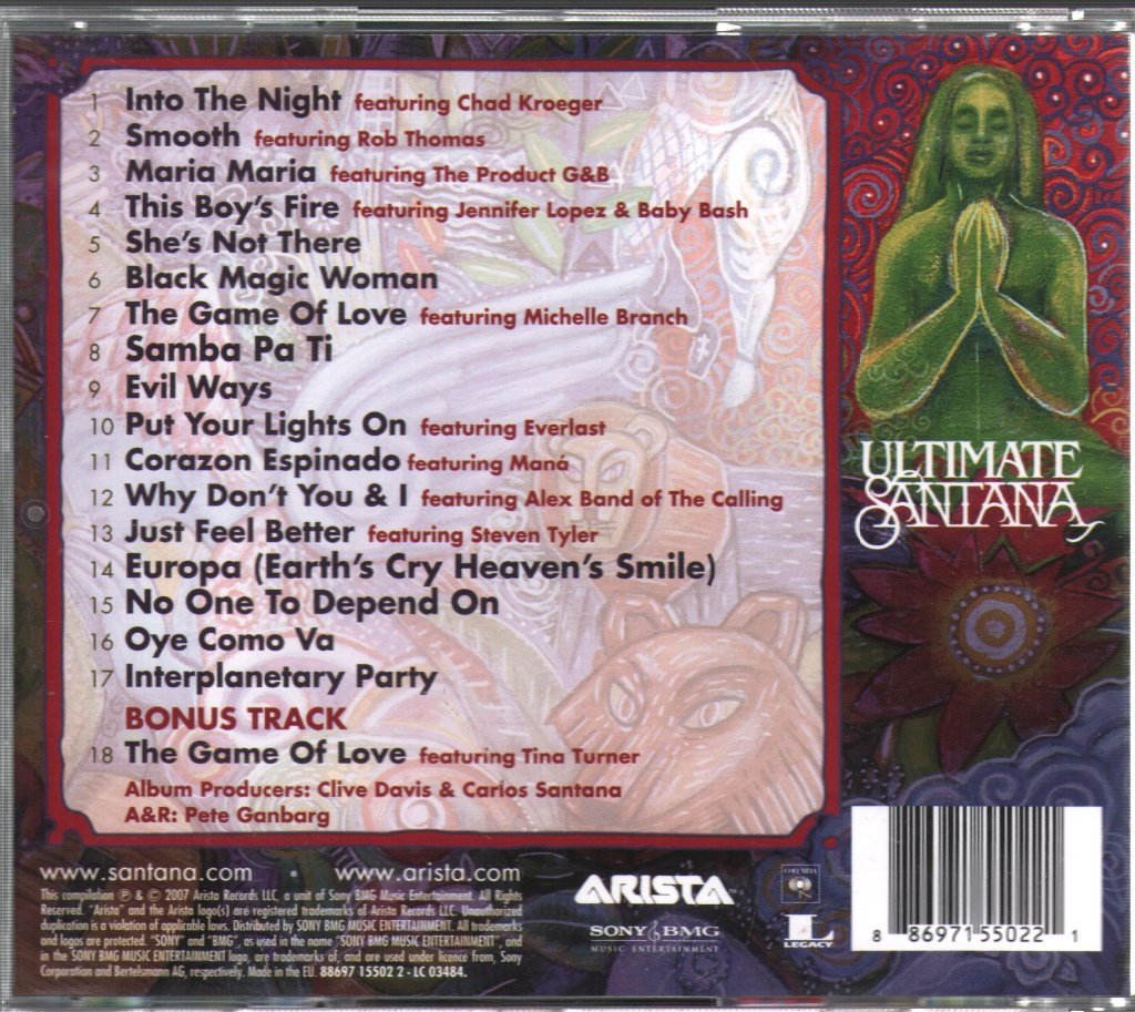 Santana - Ultimate Santana - Cd