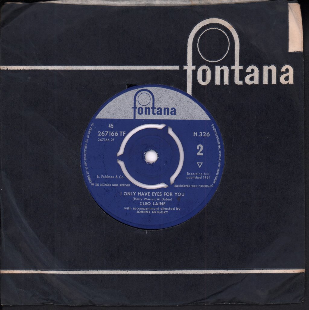 Cleo Laine - You'll Answer To Me - 7 Inch