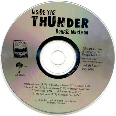 Dougie Maclean - Inside The Thunder - Cd