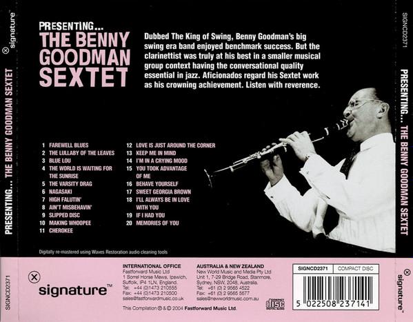 Benny Goodman Sextet - Presenting... The Benny Goodman Sextet - Cd