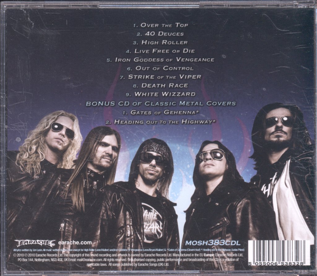 White Wizzard - Over The Top - Double Cd