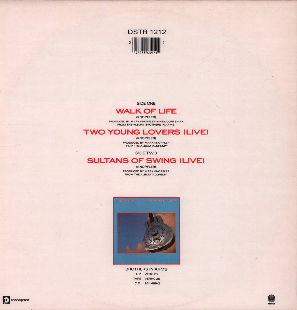 Dire Straits - Walk Of Life - 12 Inch