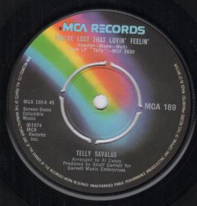 Telly Savalas - You've Lost That Lovin' Feelin' - 7 Inch