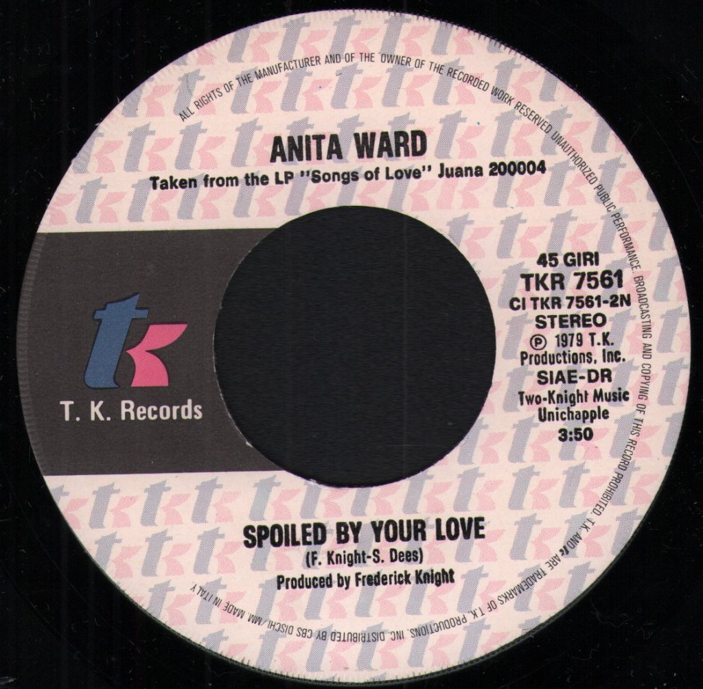 Anita Ward - Don't Drop My Love - 7 Inch