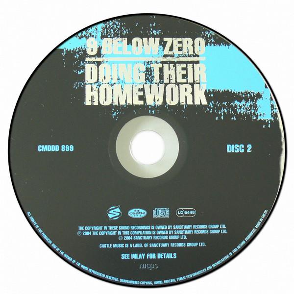 Nine Below Zero - Doing Their Homework - Double Cd