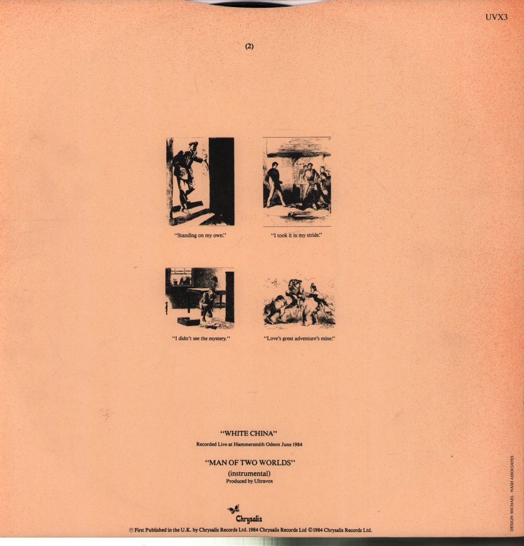 Ultravox - Love's Great Adventure (Extended Version) - 12 Inch